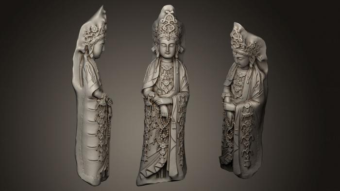 Buddha figurines (STKBD_0057) 3D model for CNC machine